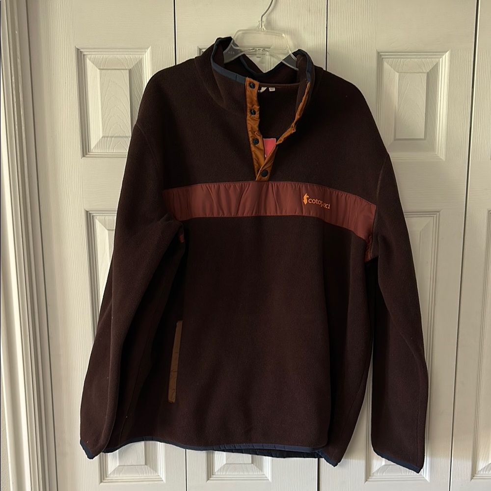 Cotopaxi Brown and Orange Pullover XXL